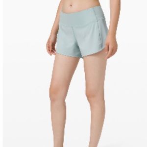 Lululemon speed up mid rise shorts, 4” inseam
